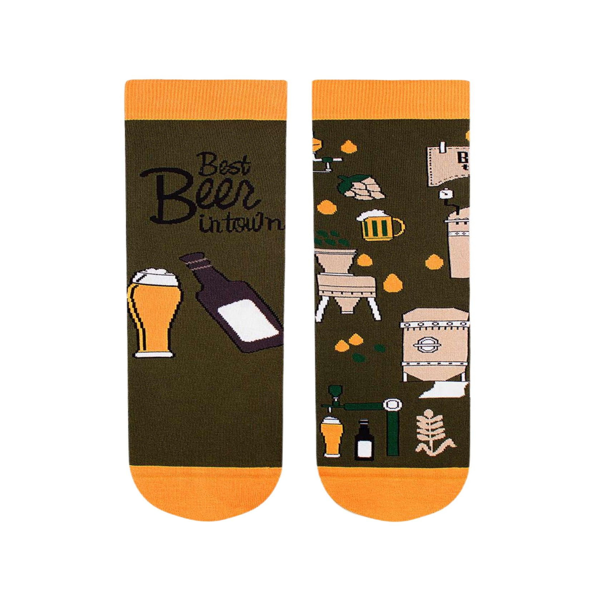 Voir la diapositive 2 : PIRIN HILL Chaussettes arty bière