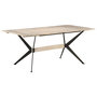 Voir la diapositive 1 : VIDAXL Table a manger 180x90x76 cm Bois de manguier massif
