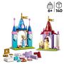 Voir la diapositive 4 : LEGO Disney Princess 43219 - Châteaux créatifs Disney Princess, Jouet Château avec Mini-Poupées Belle et Cendrillon et Boîte de Rangement en Briques