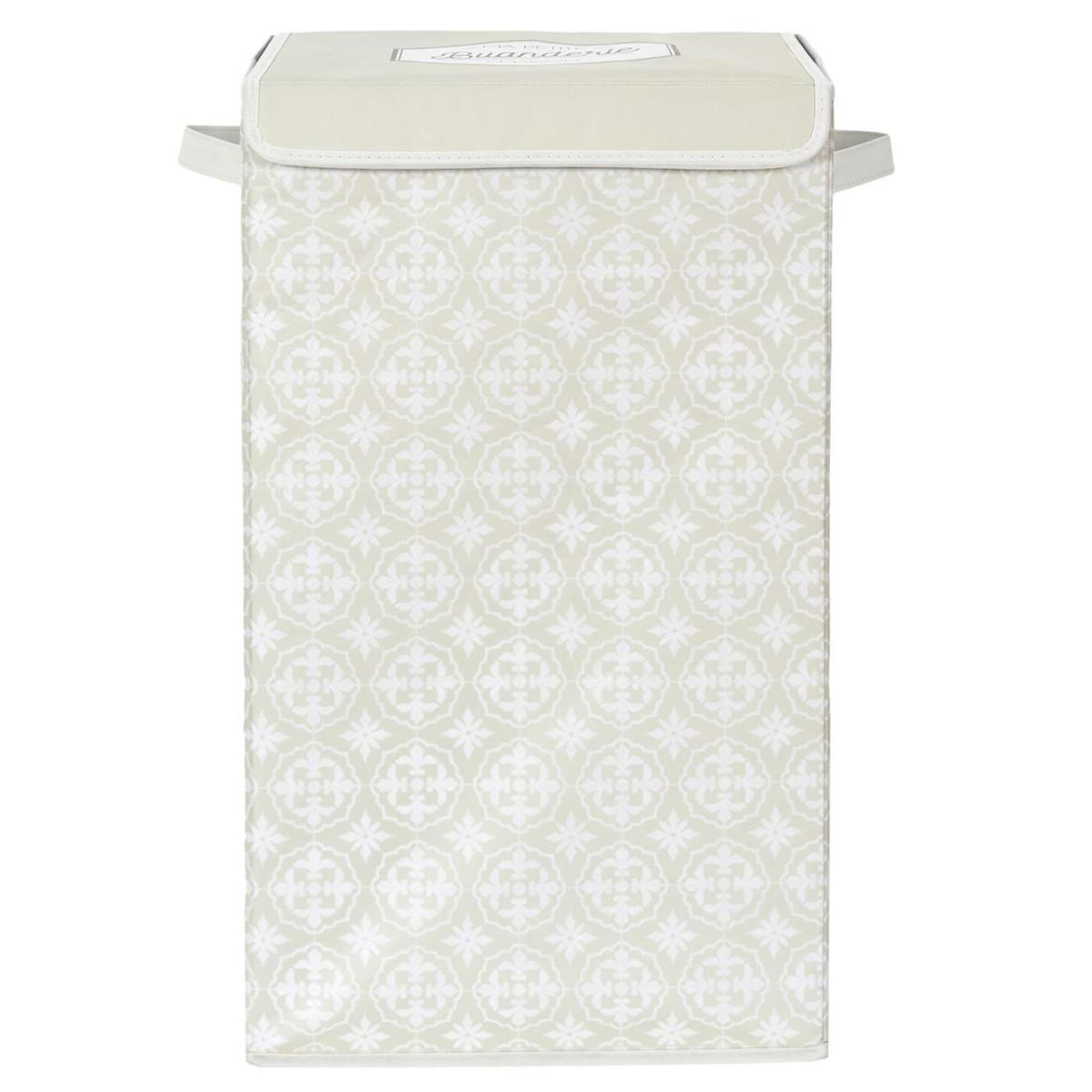 Voir la diapositive 3 : Je cherche une idee Panier à linge  ma petite buanderie  60cm beige