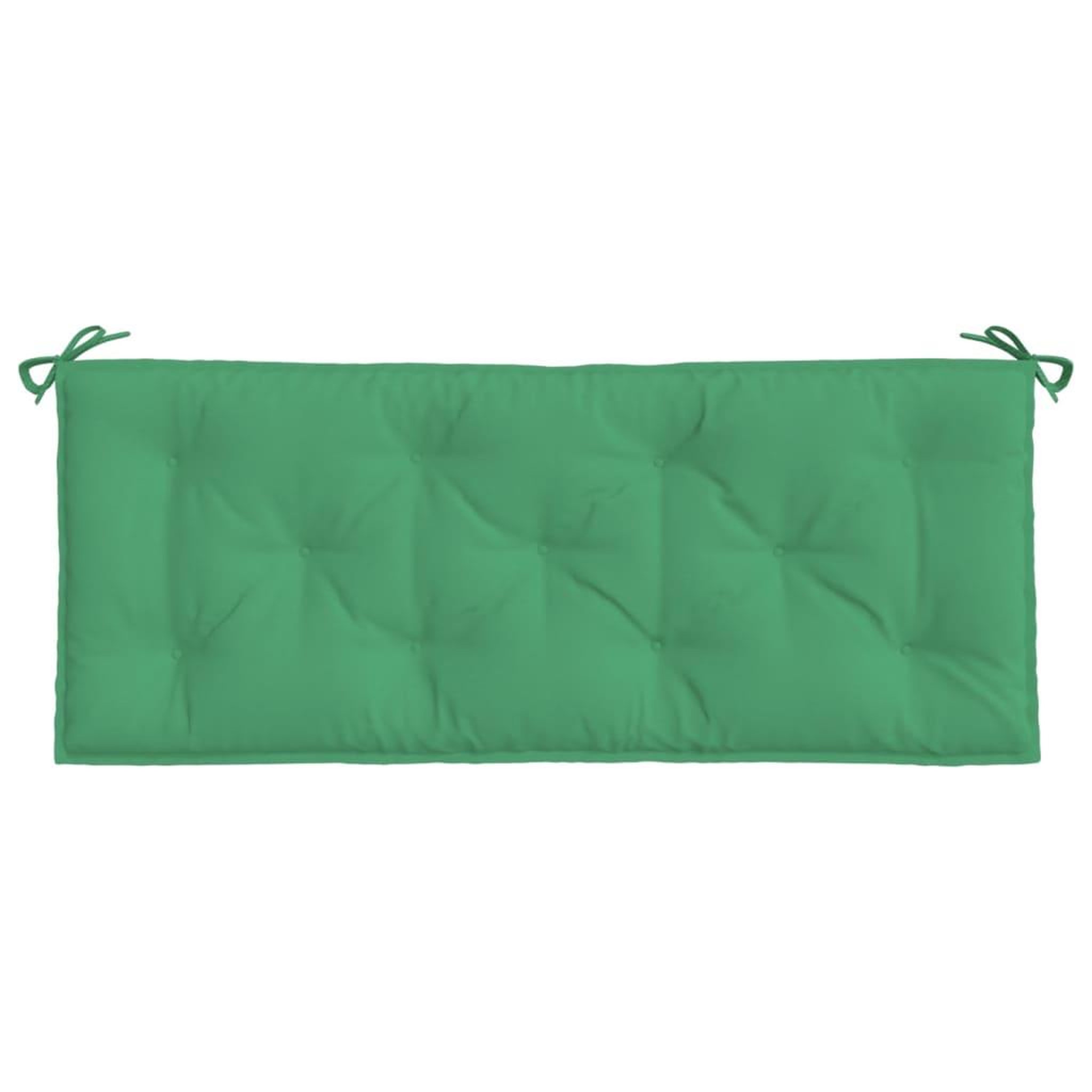 Voir la diapositive 4 : VIDAXL Coussin de banc de jardin vert 120x50x7 cm tissu oxford