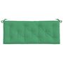 Voir la diapositive 4 : VIDAXL Coussin de banc de jardin vert 120x50x7 cm tissu oxford