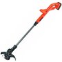 Voir la diapositive 1 : Black et Decker Coupe-bordure a batterie BLACK+DECKER - ST1823 - 18V - 25 cm