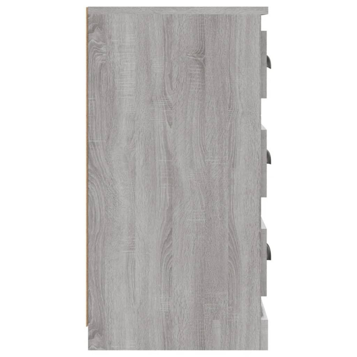 VIDAXL Buffet sonoma gris 70x35,5x67,5 cm bois d'ingenierie