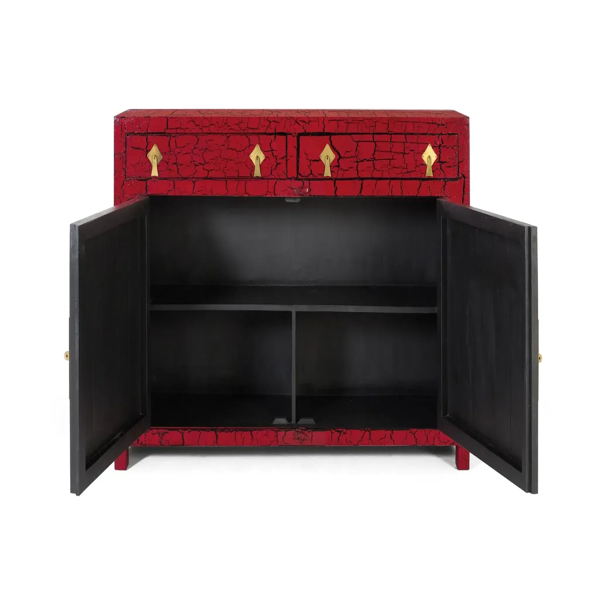 Voir la diapositive 3 : GINER Y COLOMER SL Buffet en bois de manguier et mdf 150cm style oriental
