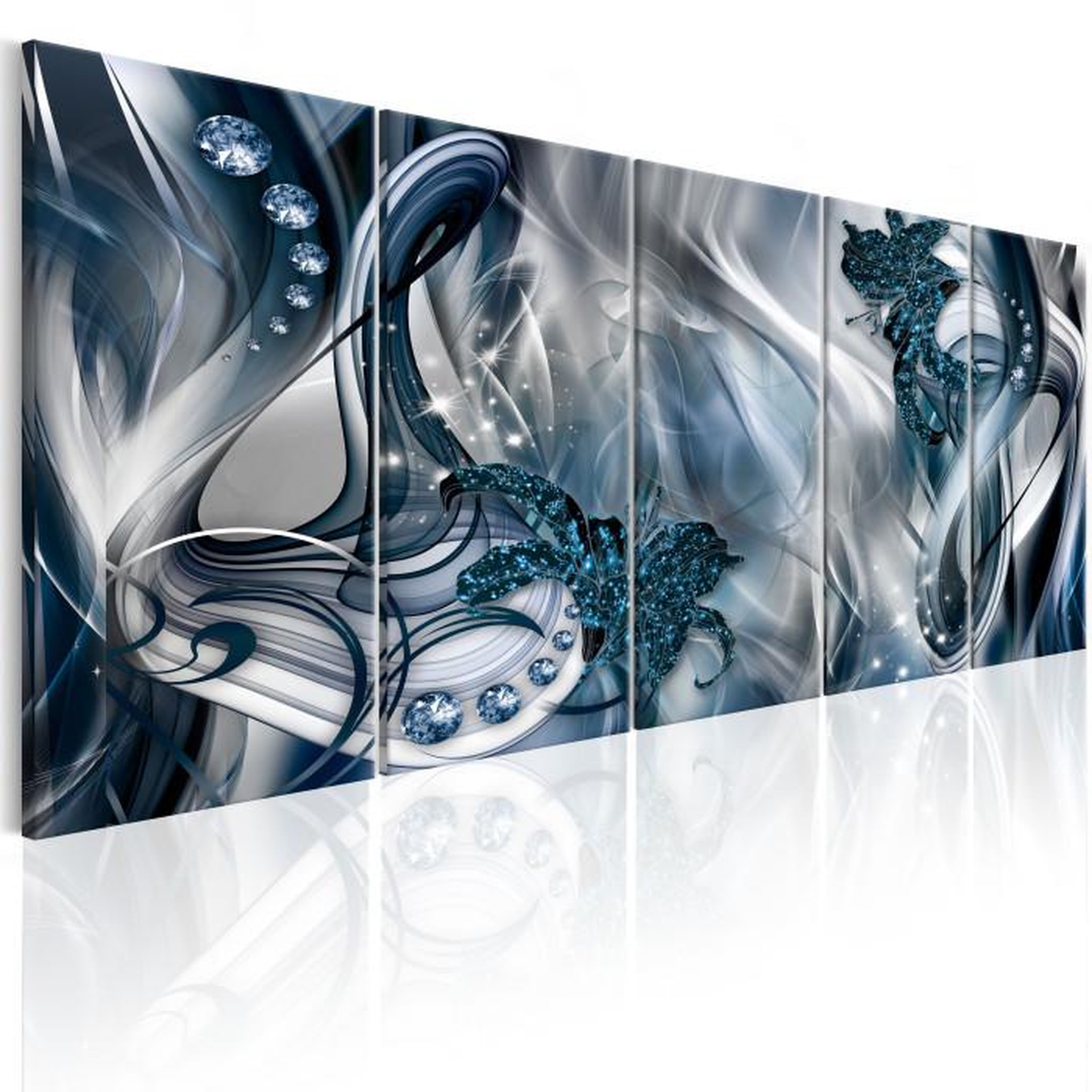 Paris Prix Tableau Imprimé  Blue Glow. Coloris disponibles : Multicolore
