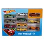Voir la diapositive 5 : MATTEL Coffret 10 Voitures Hot Wheels