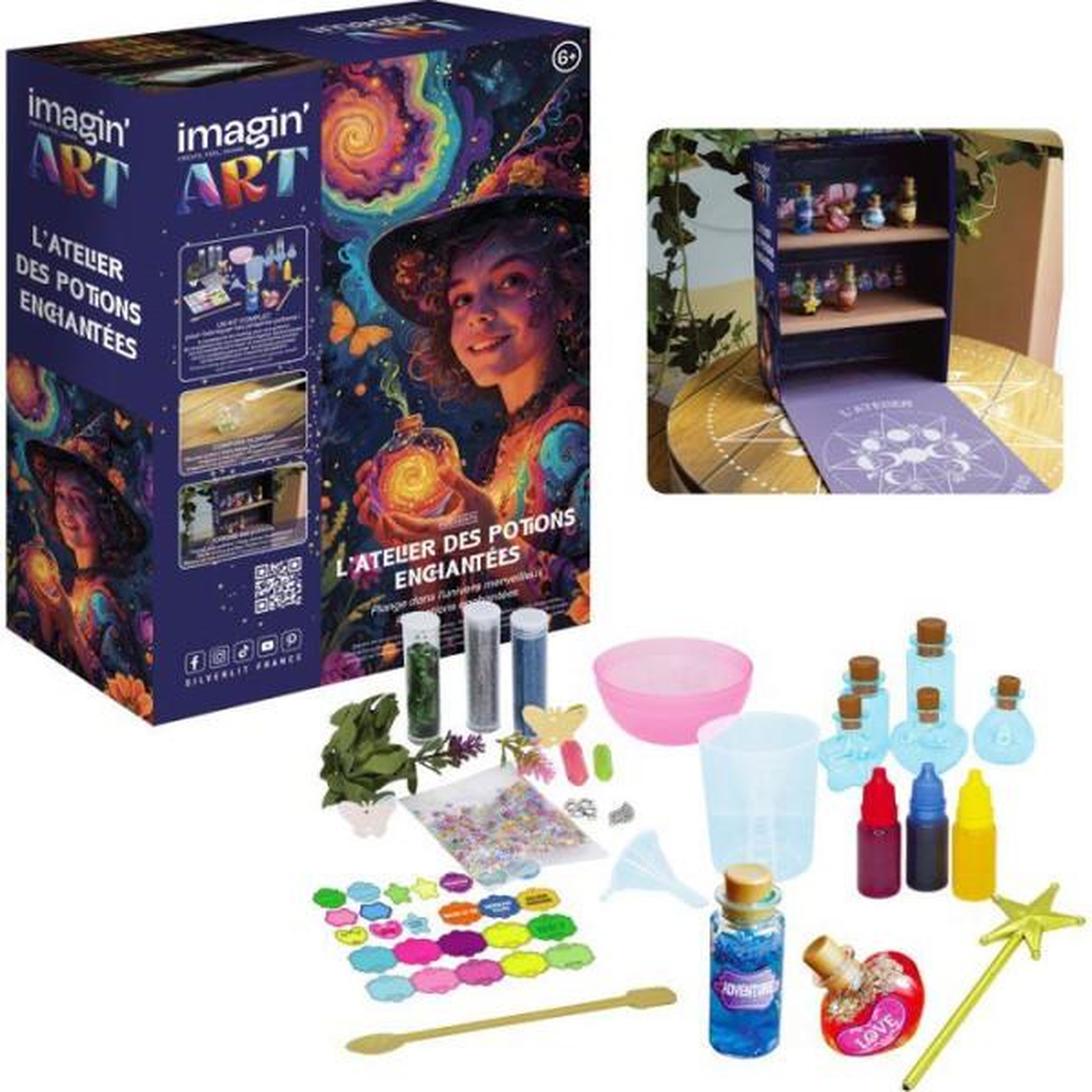 Voir la diapositive 3 : SILVERLIT imagin'Art - L'Atelier des Potions Enchantées