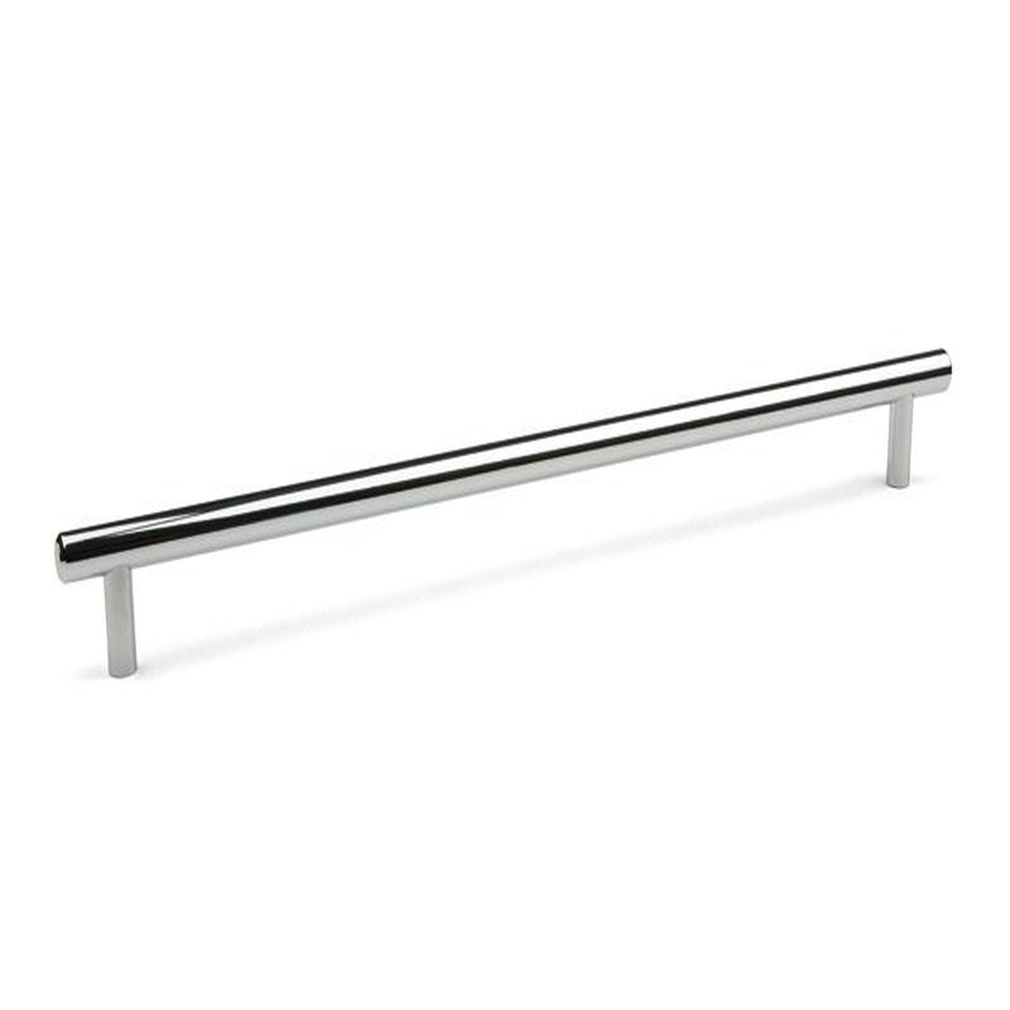 CENTRALE BRICO Poignée de meuble barre de traction 192/232 chrome brillant + vis