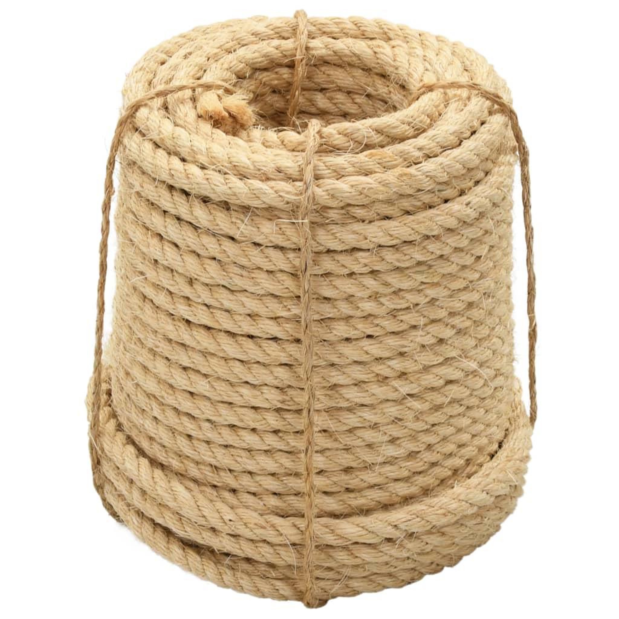 Voir la diapositive 1 : VIDAXL Corde 100 % en sisal 12 mm 50 m