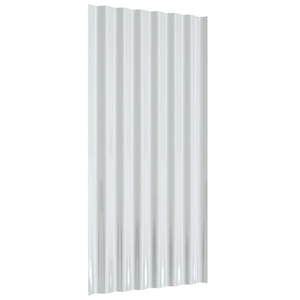 VIDAXL Panneaux de toiture 36 pcs Acier Anthracite 80x36 cm