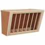 Voir la diapositive 2 : VIDAXL Mangeoire a foin pour lapins 37x18,5x23 cm bois massif sapin