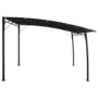 Voir la diapositive 3 : VIDAXL Auvent pare-soleil de jardin 3x3x2,55 m Anthracite