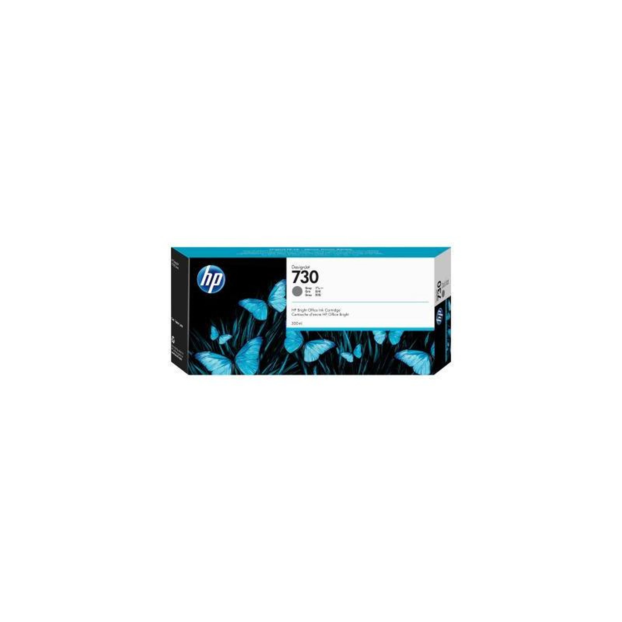 HP HP Ink No 730 HP730 HP 730 Gray Cartridge (P2V72A)