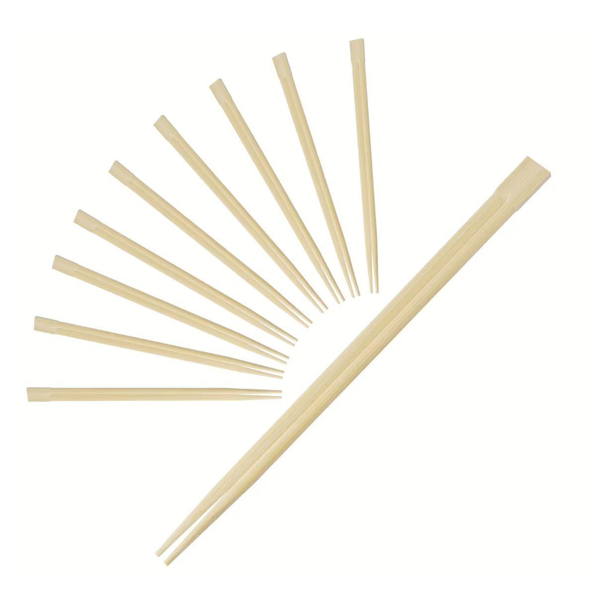 Fackelmann Lot de 10 paires de baguettes de 23cm en bambou Fackelmann Asia Line