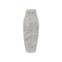 Voir la diapositive 1 : Paris Prix Vase Design en Résine  Oblix  50cm Blanc