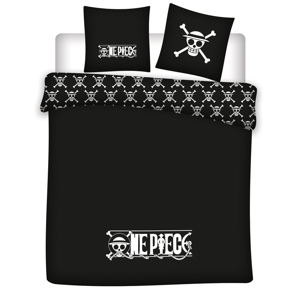 TOEI Parure housse de couette microfibre ONE PIECE