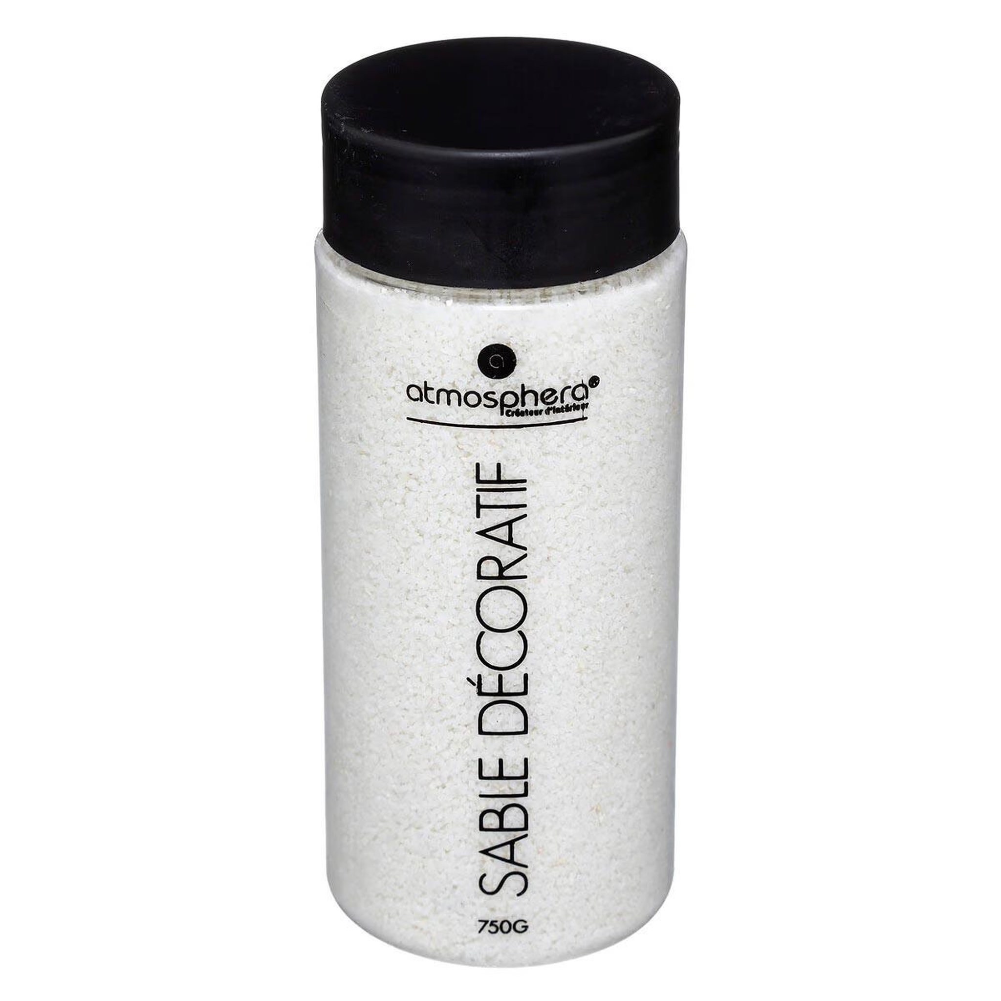 ATMOSPHERA Sable déco  tube  750g blanc