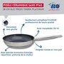 Voir la diapositive 3 : ELO Poêle céramique sans PFAS 28 cm Profi Therm Platinum Elo