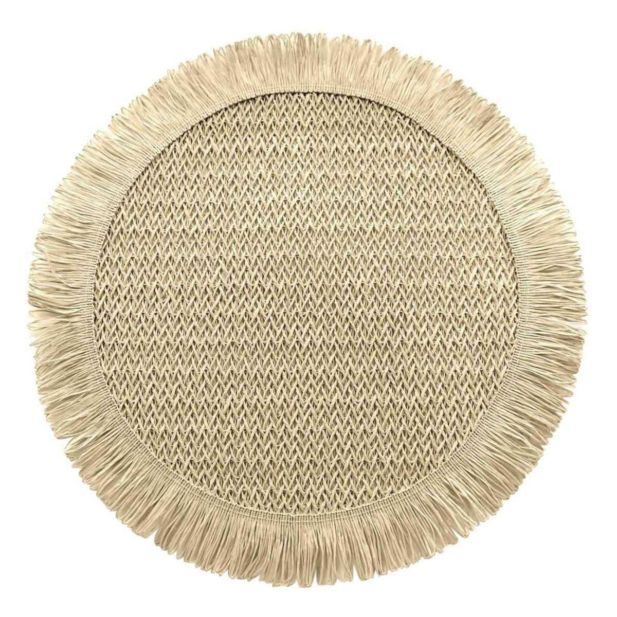 Paris Prix Set de Table en Papier  Pepita  38cm Naturel