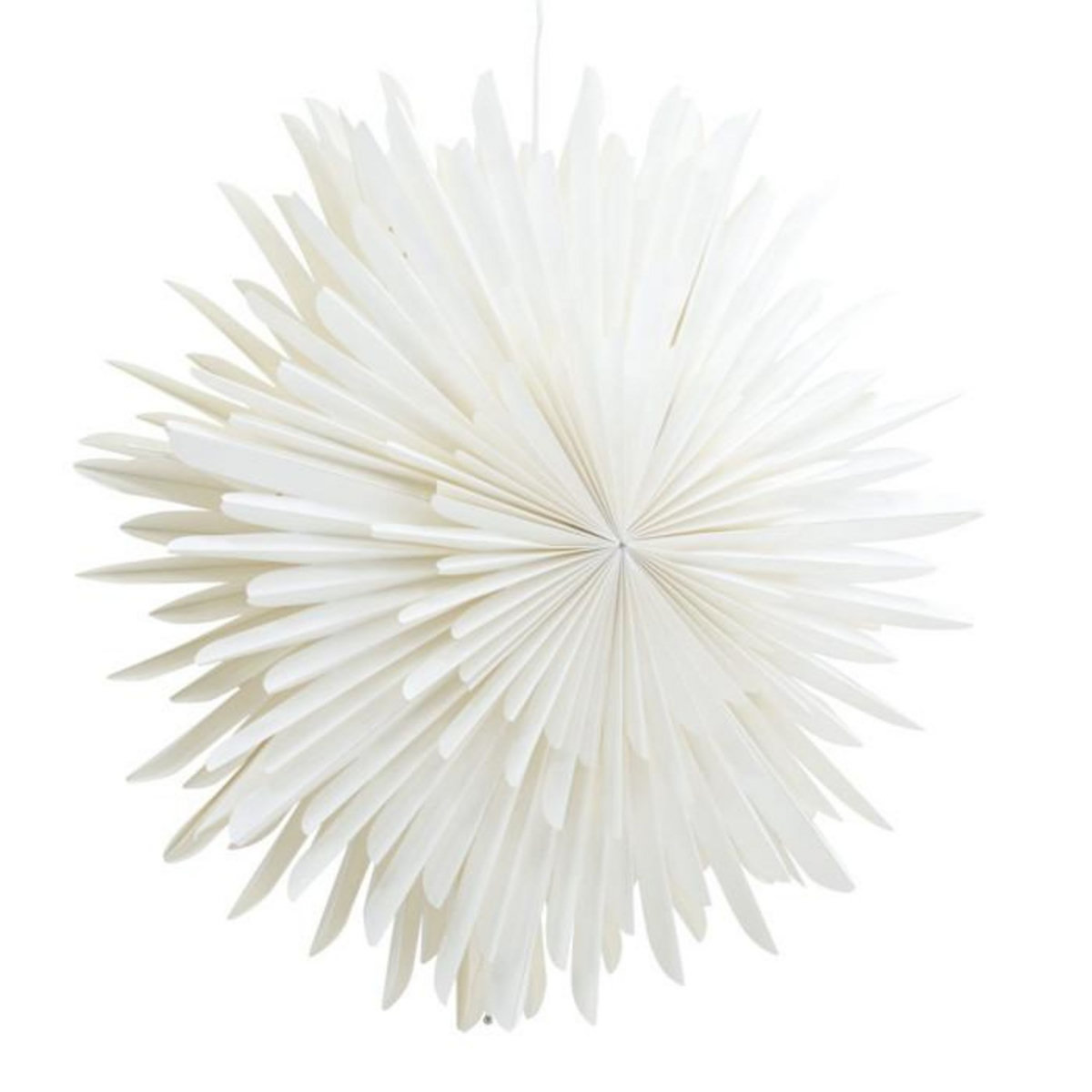 Paris Prix Lampe Suspension Design  Selen  60cm Blanc