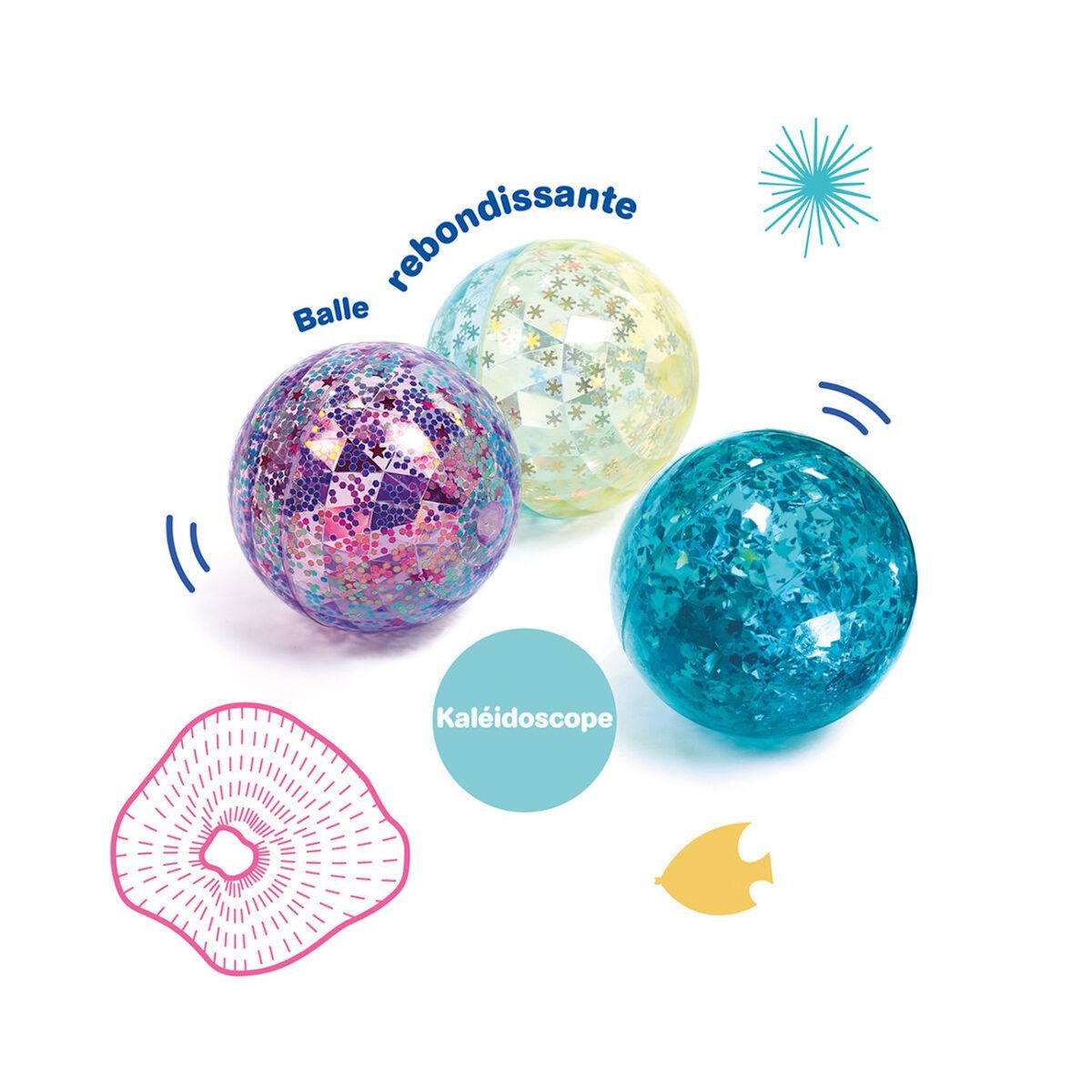 LUDI balles strass - à partir de 3 mois