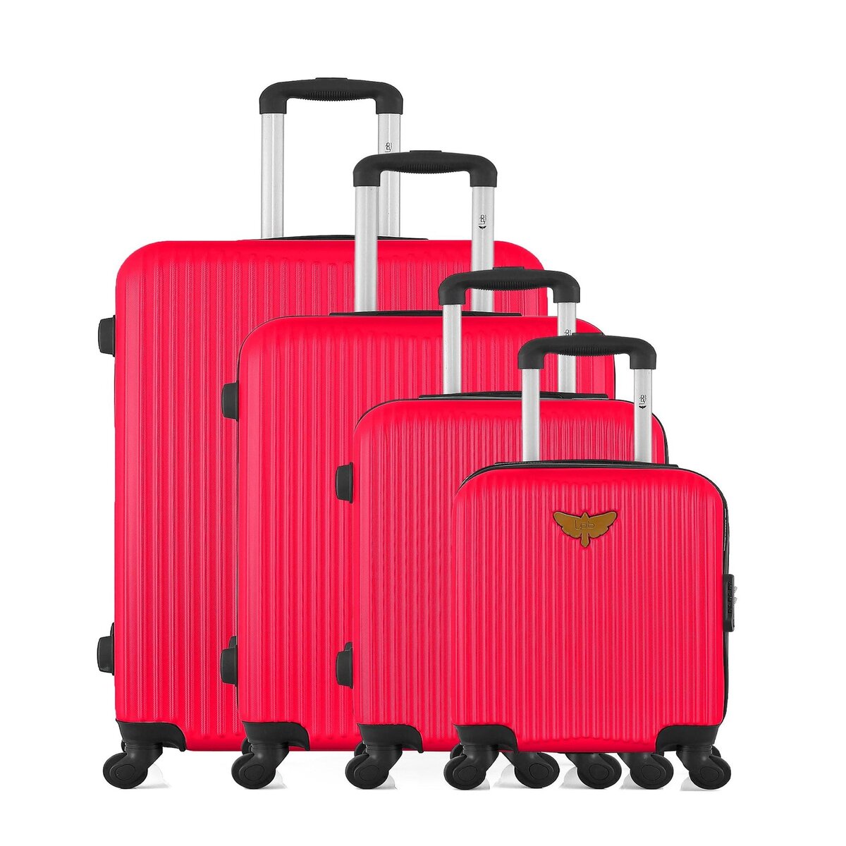 LES P'TITES BOMBES LPB LPB LUGGAGE - Set de 4 Valises AGATA-M 75 cm 4 Roues