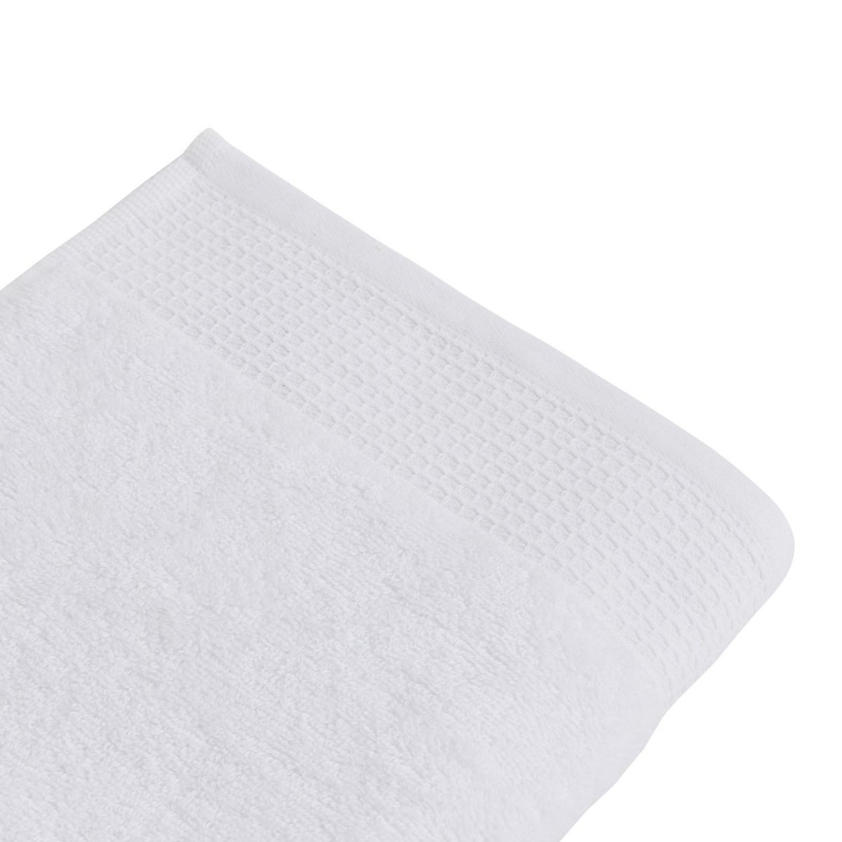 ACTUEL Serviette de toilette unie en coton 500 g/m²