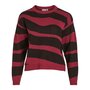 Voir la diapositive 1 : Vila Pull Rose/ Femme Vila Jacquard