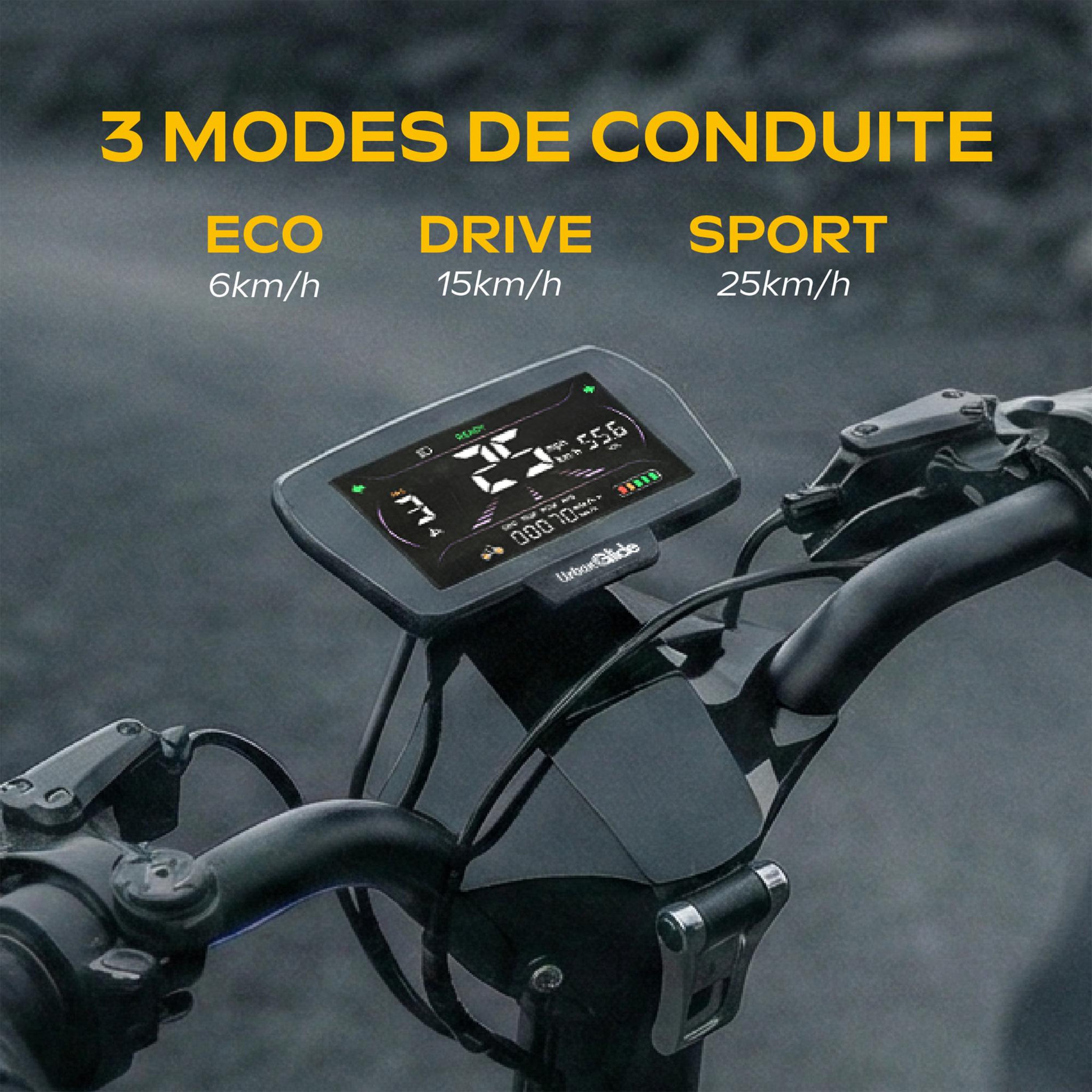 Voir la diapositive 3 : URBANGLIDE Trottinette électrique adulte urbanglide eon x – autonomie 140km – batterie 60v/30ah – pneus 12  tubeless – double moteur – poids 40,5kg
