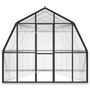 Voir la diapositive 3 : VIDAXL Serre avec cadre de base anthracite 12,63 m^2 Aluminium