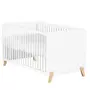 BABY PRICE Lit évolutif 140x70 - Little Big Bed en bois blanc
