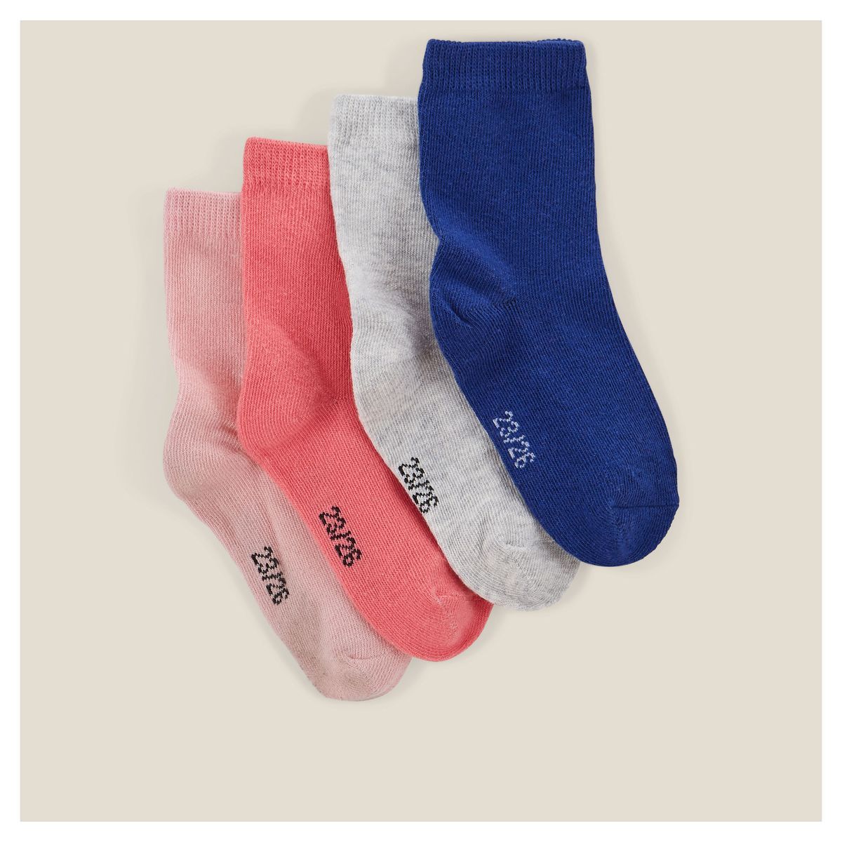 IN EXTENSO Lot de 5 paires de chaussettes fille