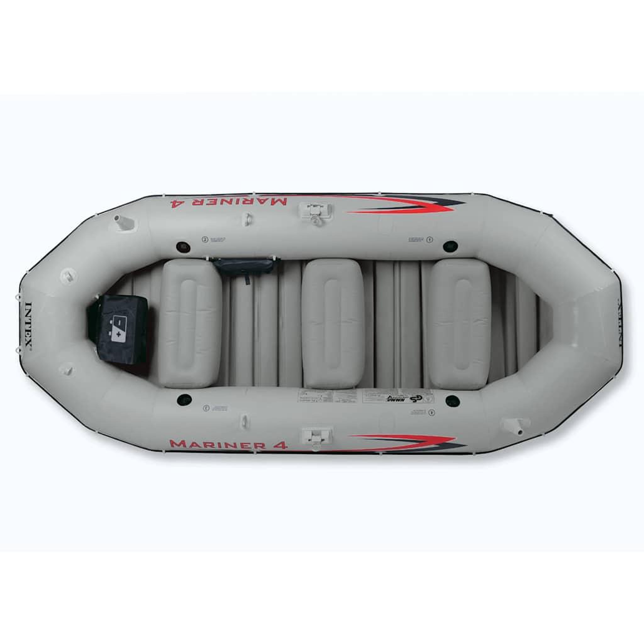 Voir la diapositive 2 : INTEX Intex canot pneumatique mariner 4 328x145x48 cm 68376np
