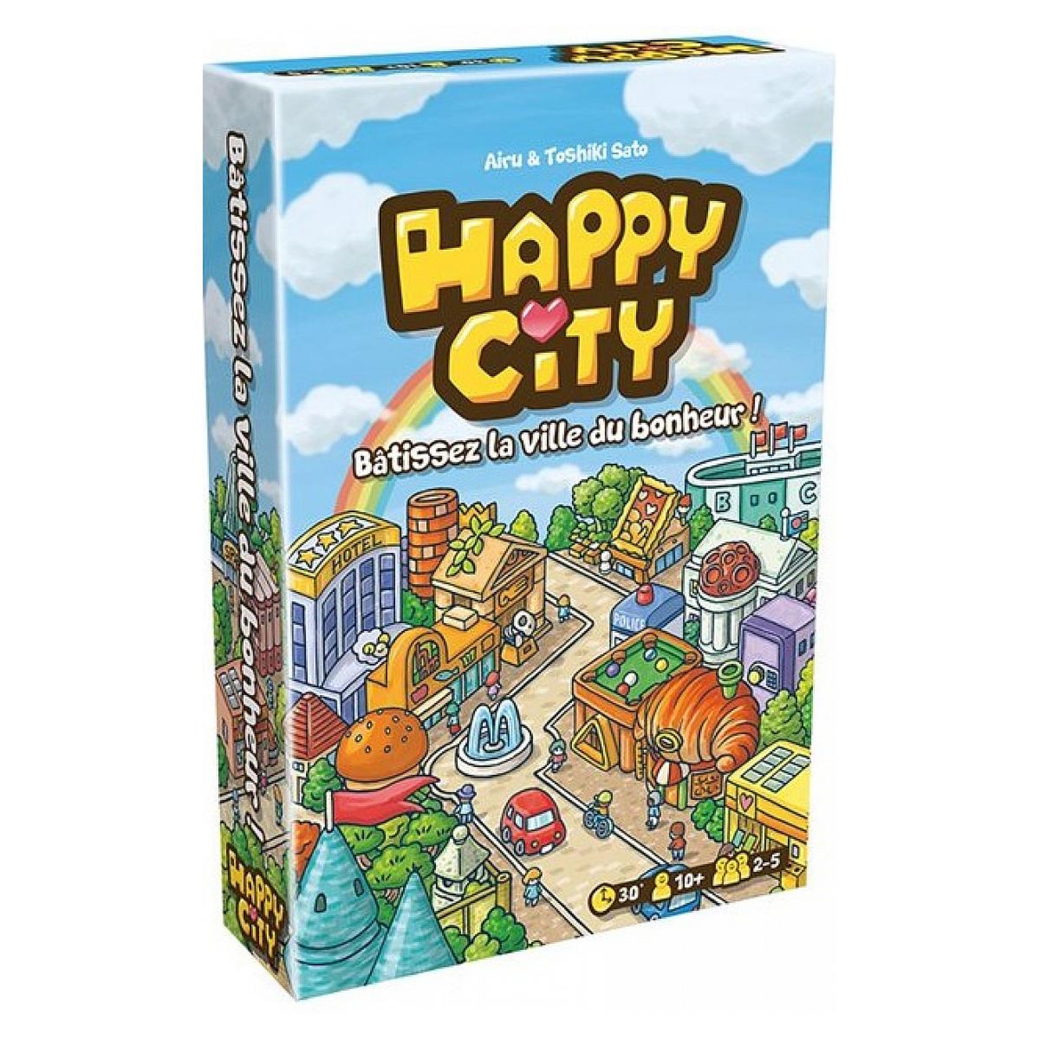 Voir la diapositive 2 : Asmodee Happy city, batissez la ville du bonheur
