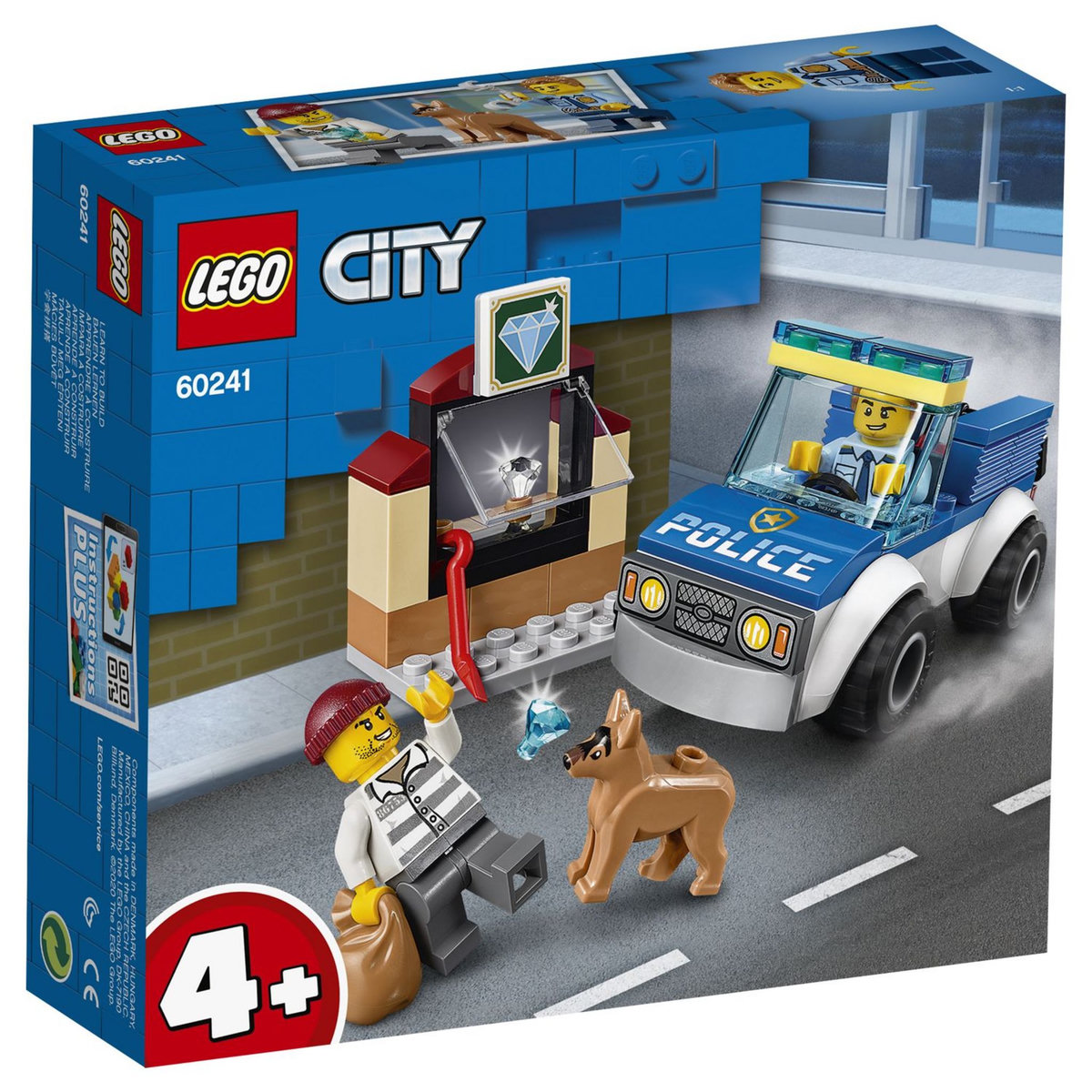 LEGO City 60241- L'Unité Cynophile de la police