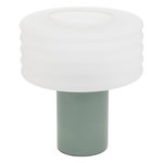 ATMOSPHERA Lampe à Poser en Verre  Asti  36cm Vert Tilleul