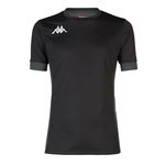 KAPPA Maillot D'entrainement Noir Homme Kappa Dervio. Coloris disponibles : Noir