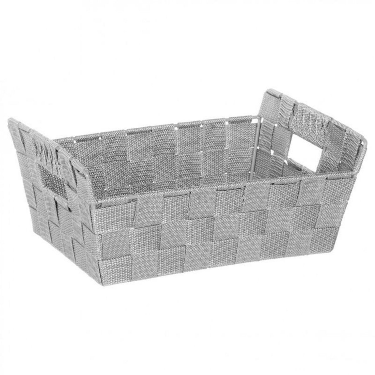  Panier de Rangement  Biseauté  28cm Gris
