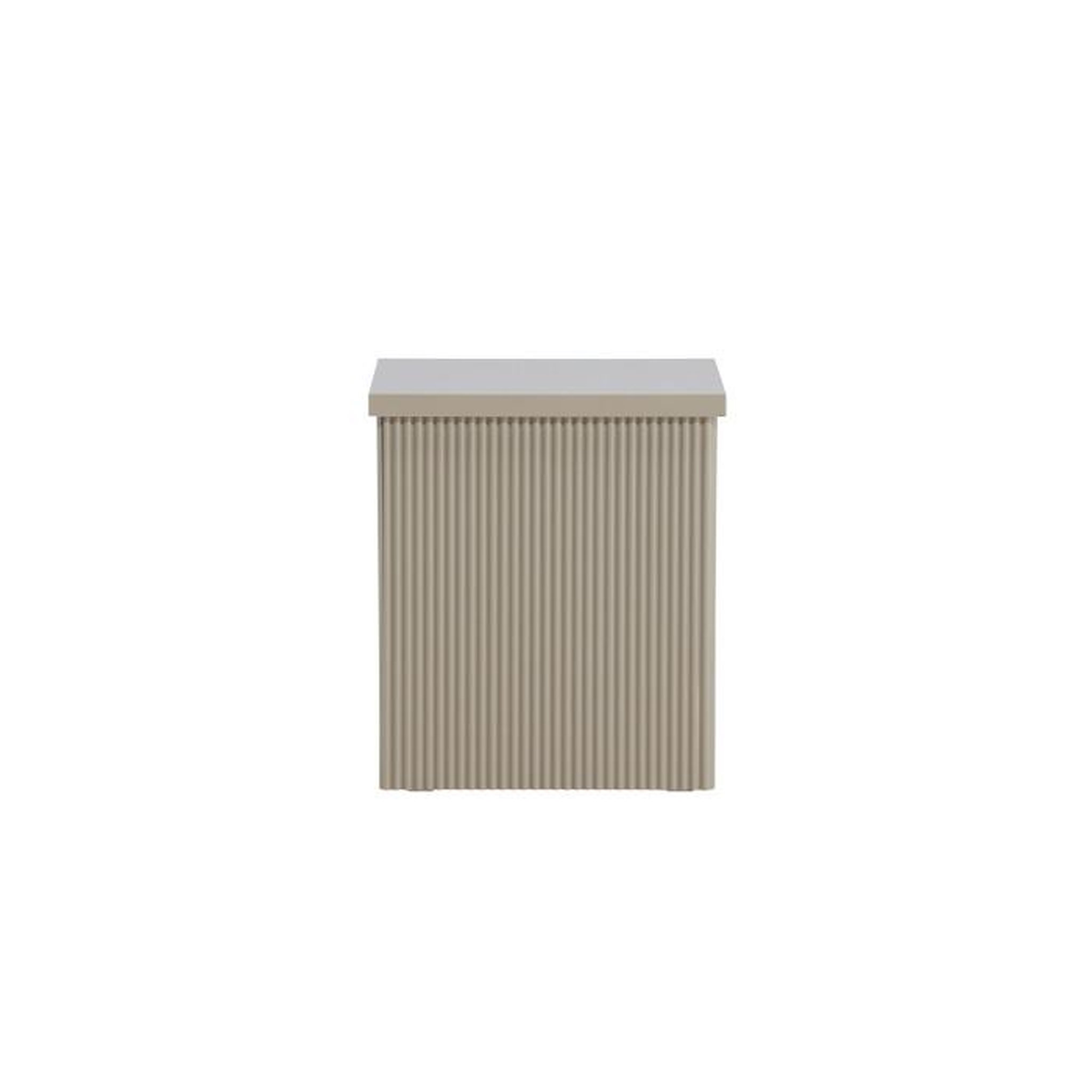 Voir la diapositive 2 : Paris Prix Table d'Appoint Design  Lenox  45cm Beige