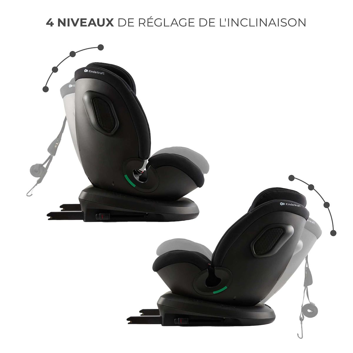 KINDERKRAFT Siege auto xpedition 3 i size pratique confortabl