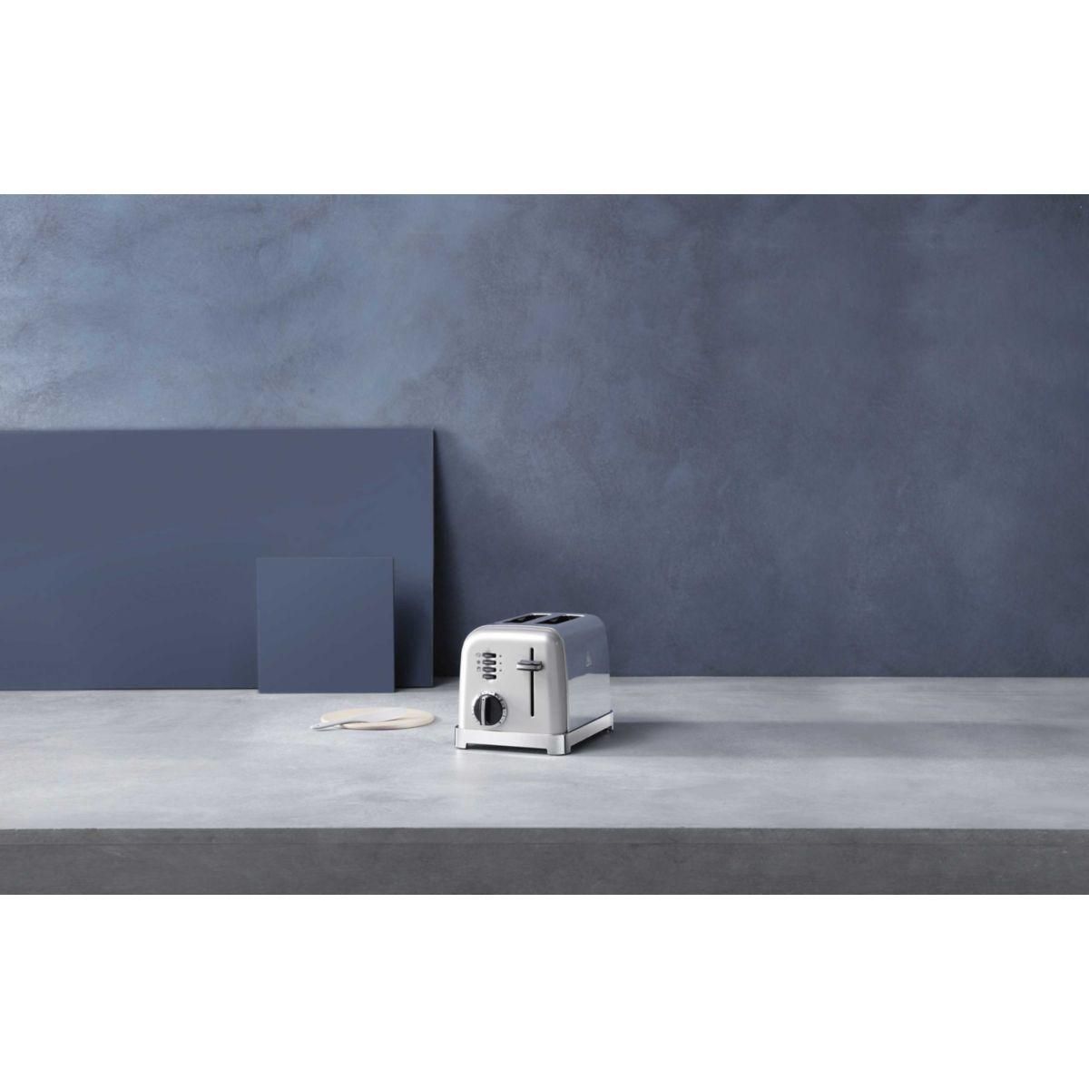 Cuisinart Grille-pain CPT160SE 2 tranches Vintage Gris perle
