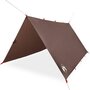 Voir la diapositive 2 : VIDAXL Bache de camping marron 366x306 cm impermeable
