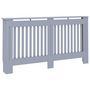 Voir la diapositive 2 : VIDAXL Cache-radiateur anthracite 152x19x81,5 cm MDF