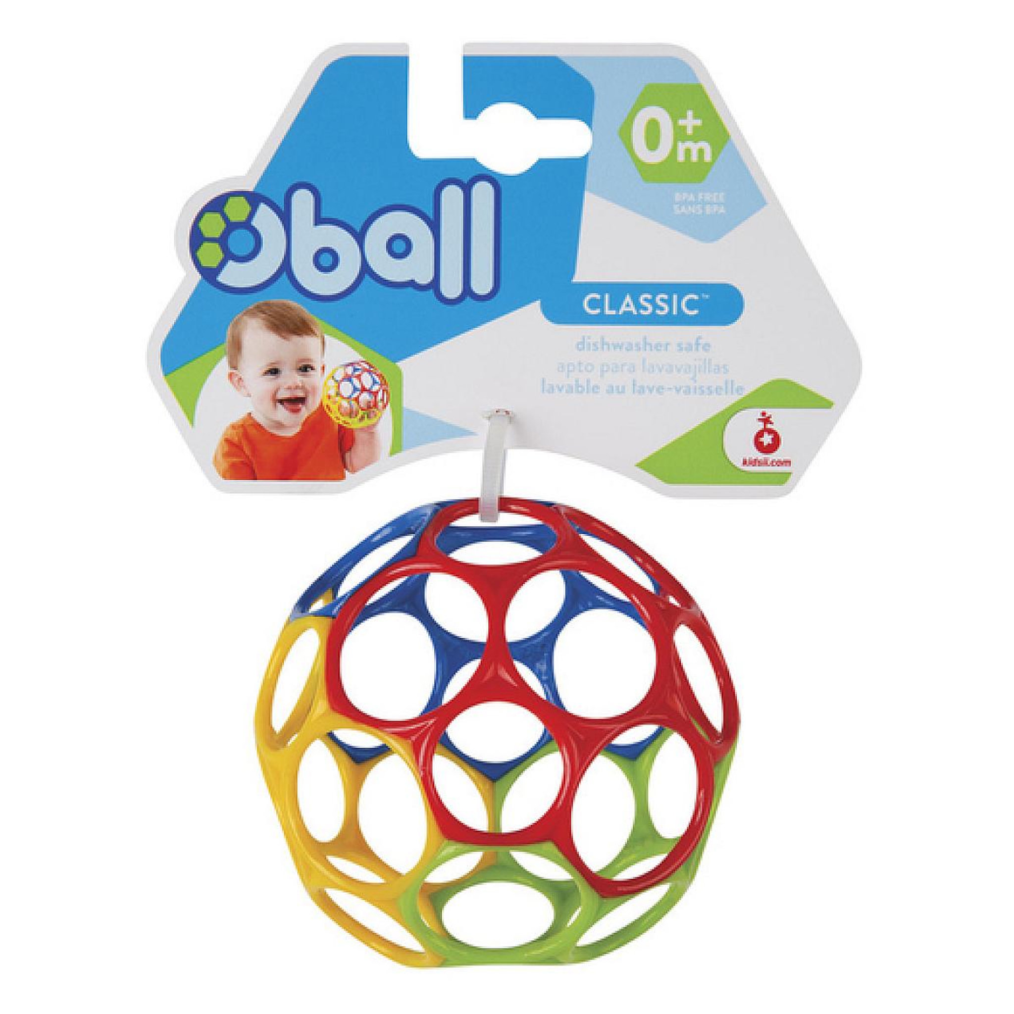 BTL BabyToLove Hochet balle souple - Multicolore