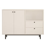 Paris Prix Buffet de Cuisine Bas  Kieth  120cm Blanc