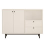 Voir la diapositive 1 : Paris Prix Buffet de Cuisine Bas  Kieth  120cm Blanc