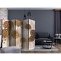 Voir la diapositive 2 : Paris Prix Paravent 5 Volets  Golden Garden  172x225cm