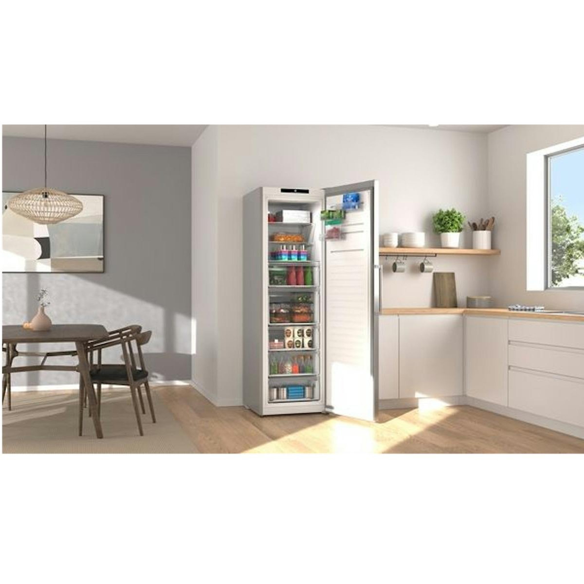 Voir la diapositive 2 : BOSCH Congélateur armoire 60cm 334l total no frost - gsn36vldg