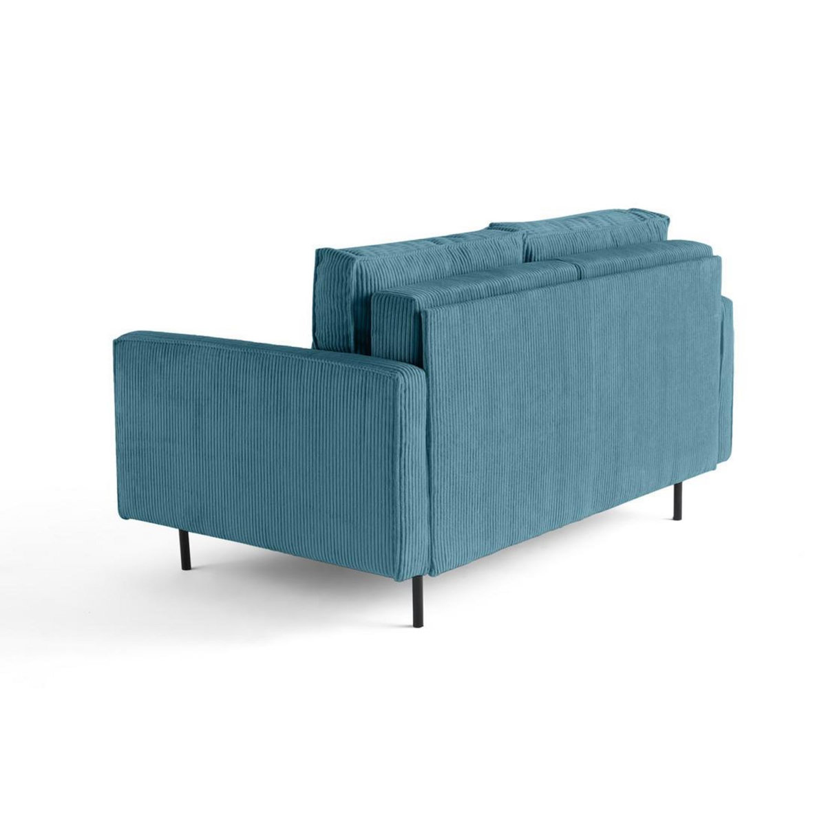 LISA DESIGN Charlie - canapé droit 2 places - en velours côtelé